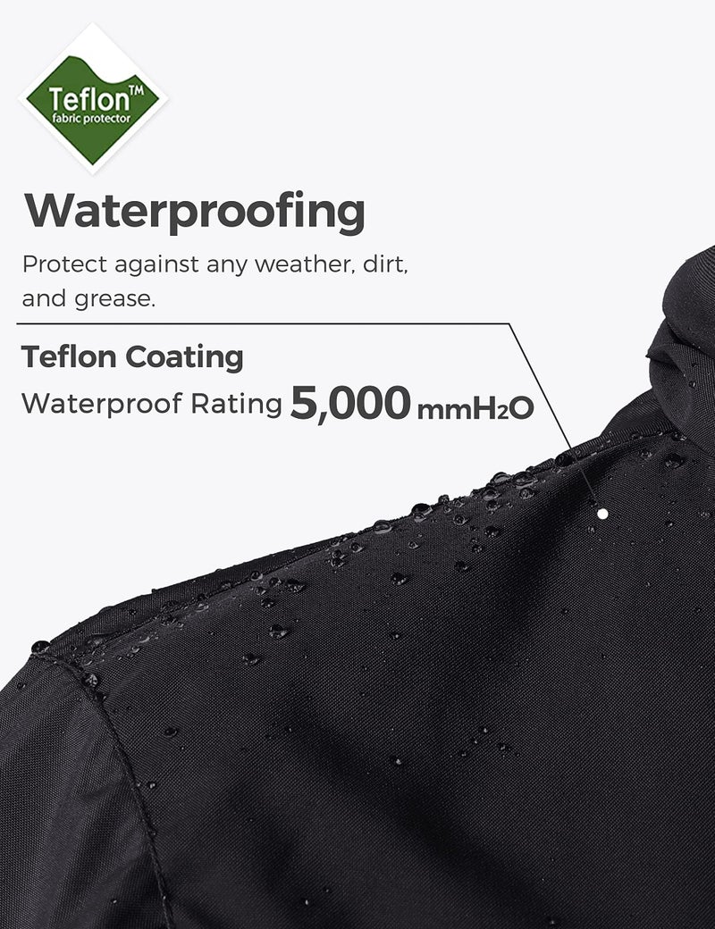 wantdo Women's 3-in-1 Ski Jacket Waterproof Hooded Winter Coat Rain Jackets Black 3XL - Image 5